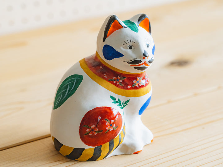 花巻人形工房_花巻人形 釜猫_飾り猫 – 東北スタンダードマーケット