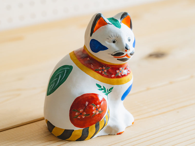 花巻人形工房_花巻人形 釜猫_飾り猫 – 東北スタンダードマーケット