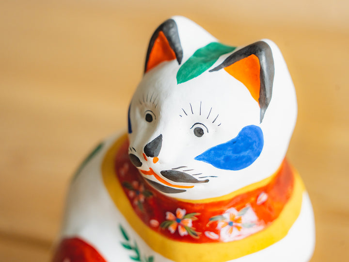 花巻人形工房_花巻人形 釜猫_飾り猫 – 東北スタンダードマーケット