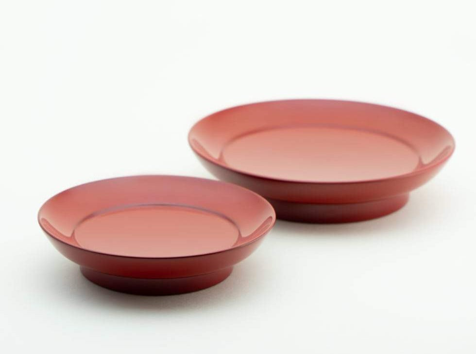 秋田・川連塗 寿次郎_椿皿 – 東北スタンダードマーケット