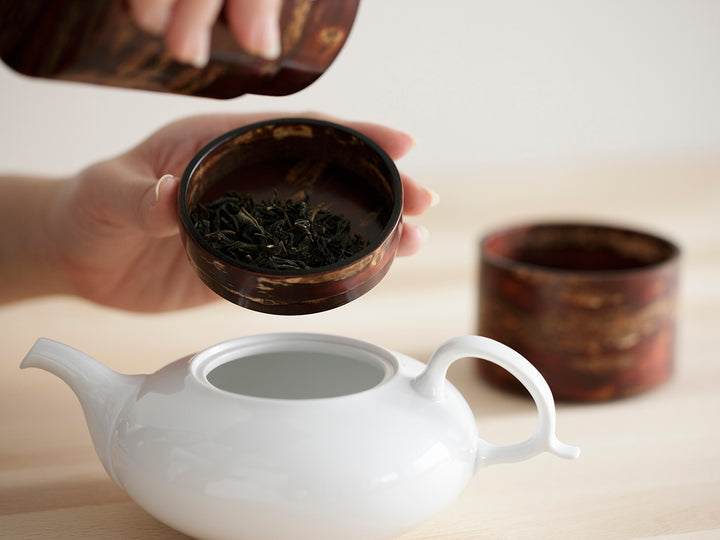 藤木伝四郎商店_樺細工 素筒 茶筒 平 – 東北スタンダードマーケット