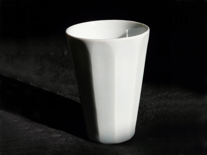 磁器専門工房 陶來_てまる食器/磁器もっきりカップ（面取り） – 東北