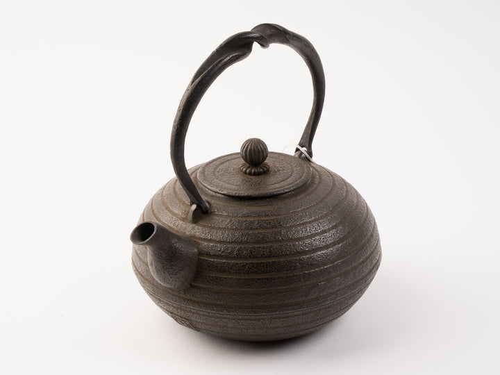 南部鉄瓶紅蓮堂_鉄瓶 布団形環文 1.0L 赤 – 東北スタンダードマーケット