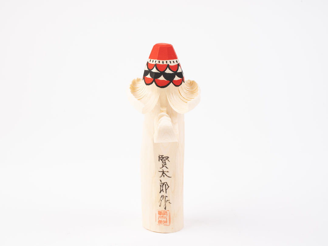 笹野一刀彫 鷹山_赤タカ（赤黒) – 東北スタンダードマーケット