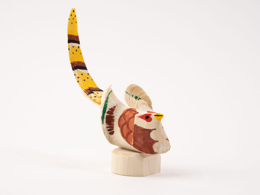 笹野一刀彫 鷹山_山鳥 5号 – 東北スタンダードマーケット