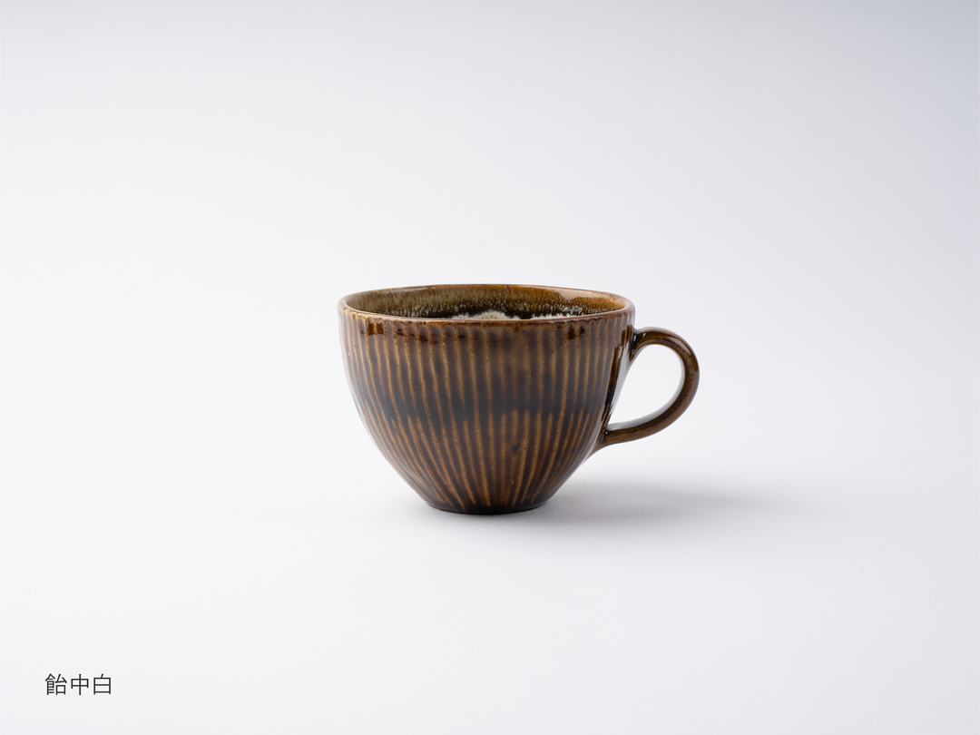 作家物みちのく長瀞末家焼ひろ窯急須と茶こぼしとマグカップ(未使用品) 作家物みちのく長瀞末家焼ひろ窯急須と茶こぼしとマグカップ(未