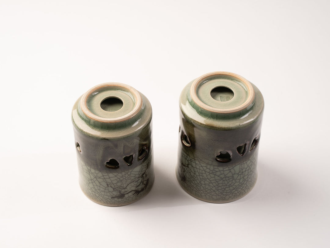 大堀相馬焼 松永窯_夫婦ゆのみ – 東北スタンダードマーケット