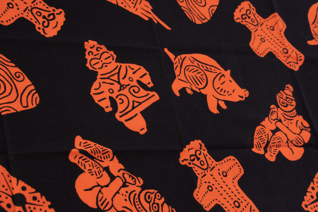 カネイリオリジナル手ぬぐい_あおもりJOMON – 東北スタンダードマーケット