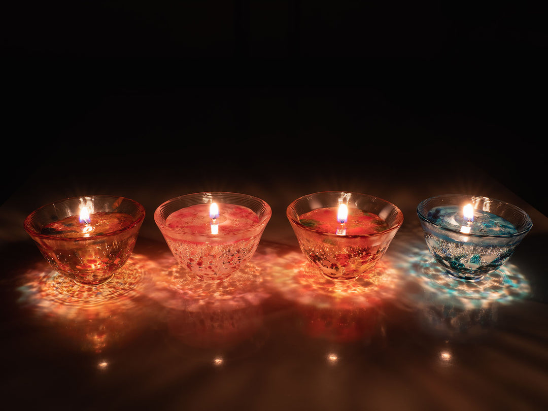 津軽びいどろ × Rinキャンドル_びいどろっぷ うみ – 東北スタンダード