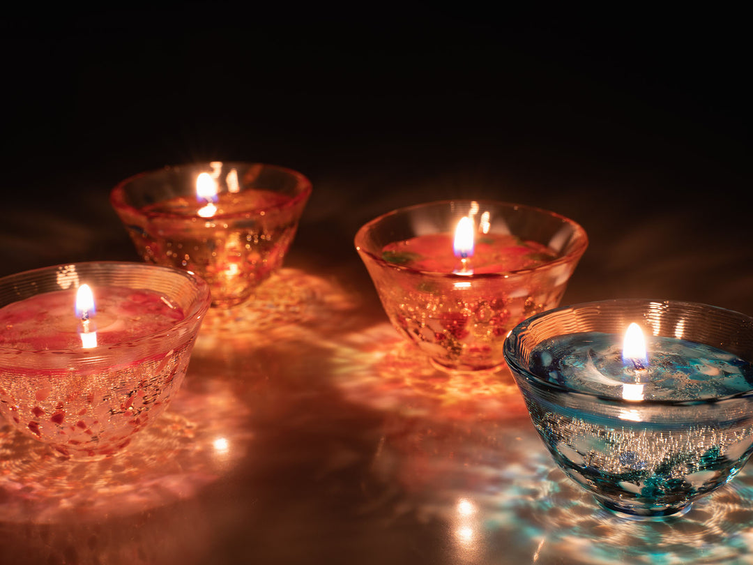 津軽びいどろ × Rinキャンドル_びいどろっぷ りんご – 東北