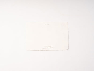 NOZOMI PAPER Factory_TANABATAポストカード 七つ飾り ホワイト