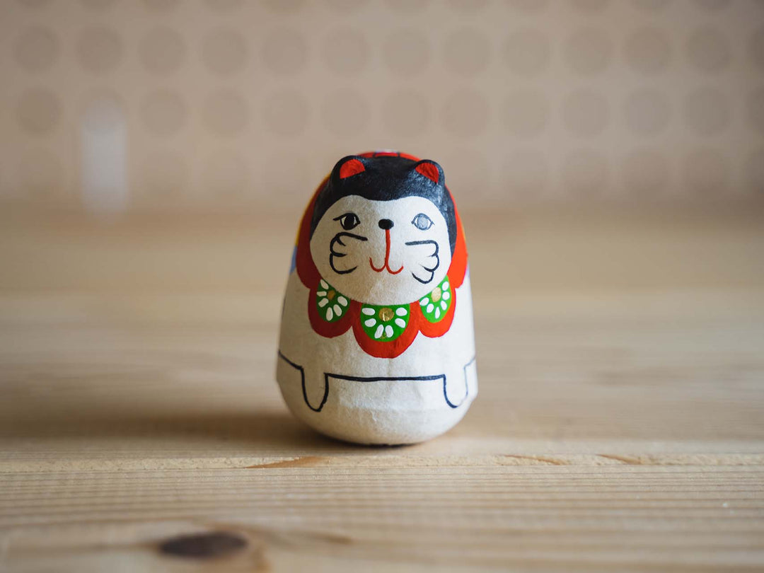 茶道具　張子人形　白張子犬　干支　香合　在銘　C　6413 茶道具 張子人形 白張子犬 干支 香合 在銘 C 6413 茶道具 張子