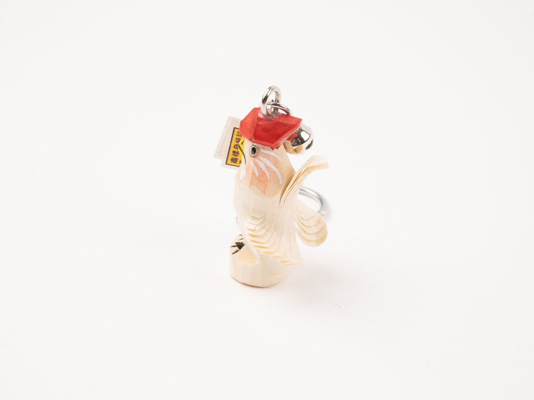 笹野一刀彫 鷹山_ニワトリキーホルダー – 東北スタンダードマーケット